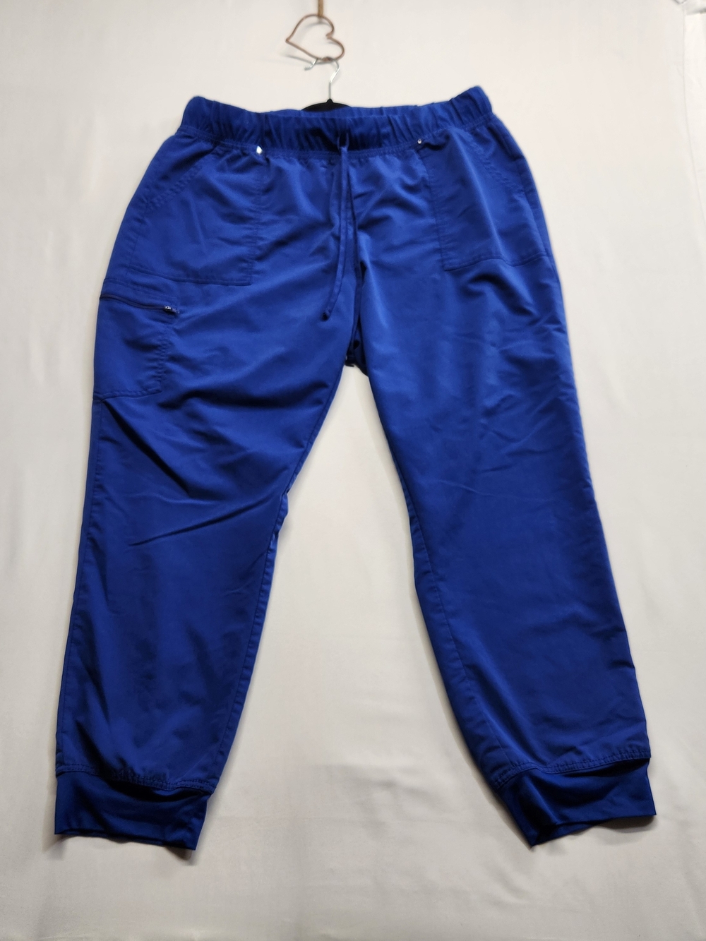 ⭐️Scrubstar Electric Blue Jogger Scrub Pants 2XL Medical Workwear